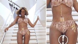 Beyonce -- Accused of Photoshopping Bikini Photo