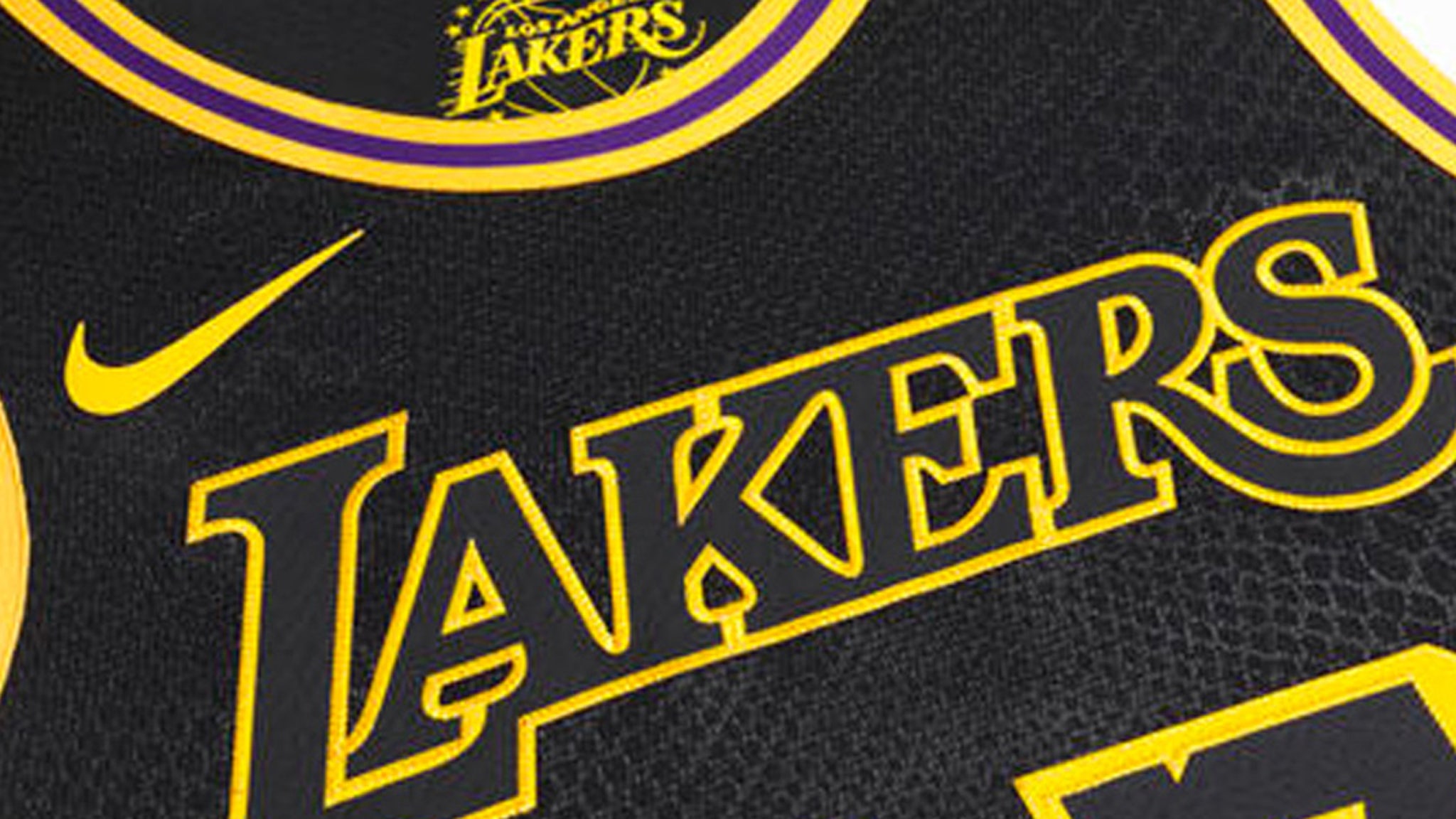 lakers black mamba jersey with gigi patch