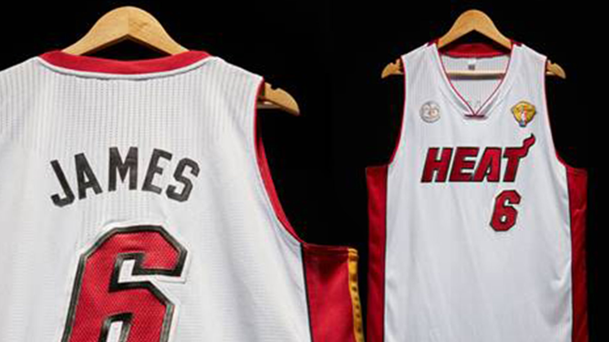 LeBron James' 2013 Finals Game 7 Jersey Sells For $3.7 Million