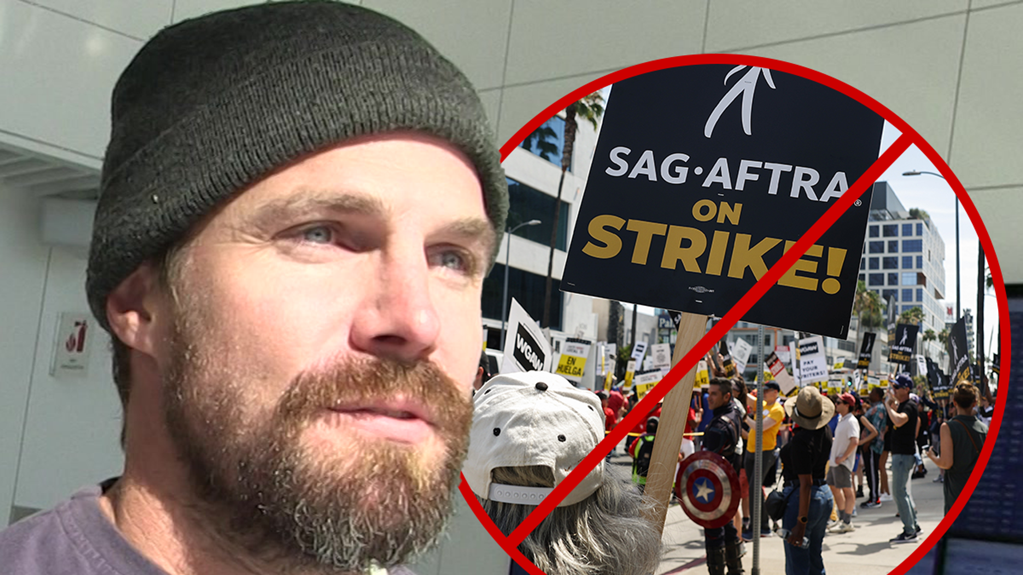 Stephen Amell, star de “Arrow”, dit qu’il ne soutient pas SAG Strike