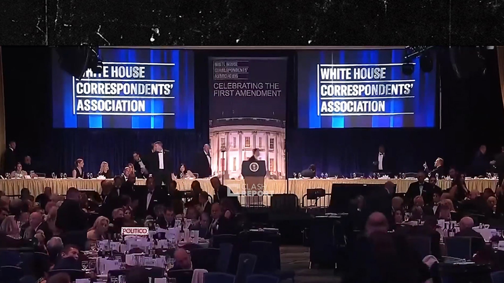 Shooter Fires Shots in Lobby at White House Correspondents' Dinner