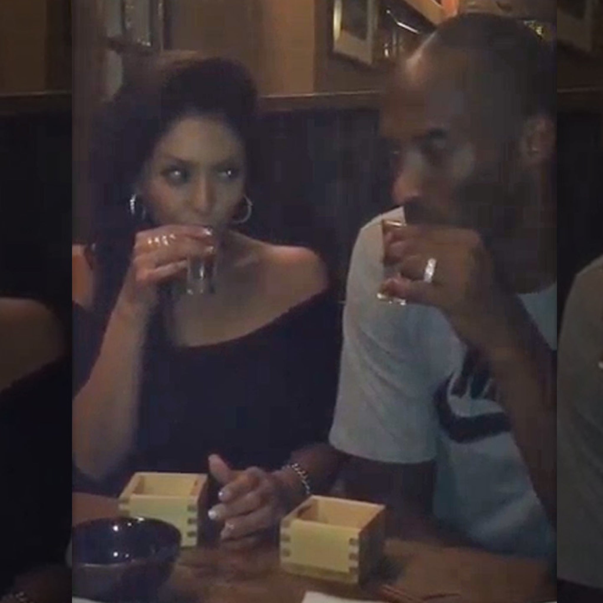 Kobe Bryant Sipping On Sake Blame Vanessa Or Maybe He S All Growed Up Video Kobe Bryant Sipping On Sake Blame Vanessa Or Maybe He S All Growed Up Video
