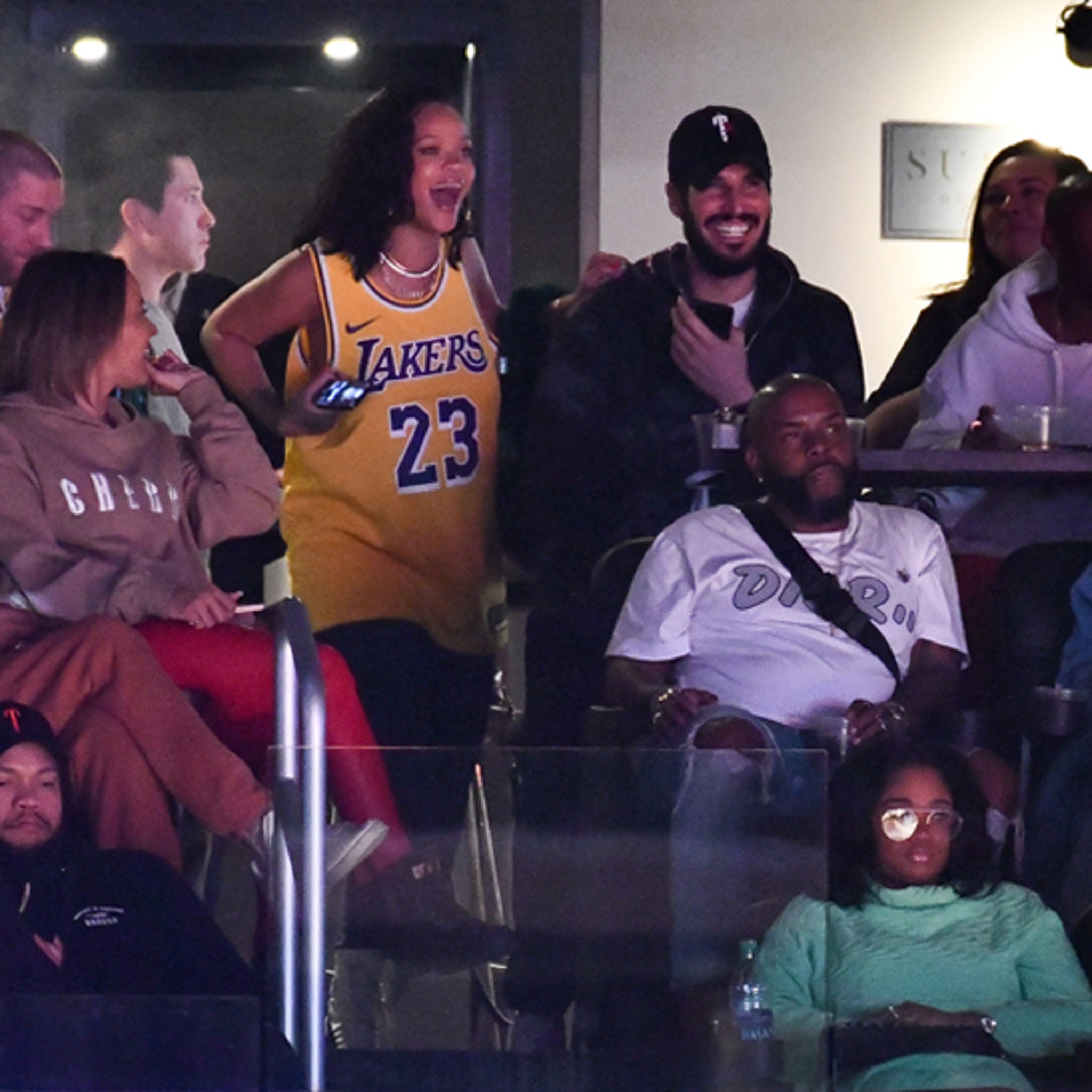 LeBron James shares adorable moment with Rihanna