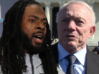 0610 Jerry Jones richard sherman getty comp