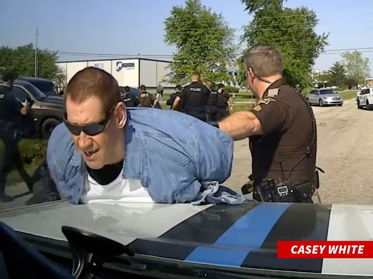 The arrest of Casey White