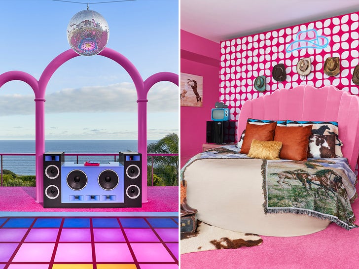 Barbie's dream house online airbnb