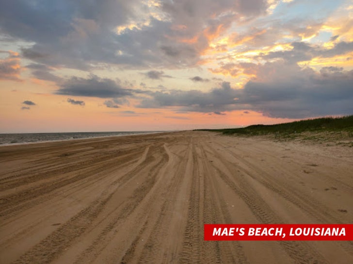 Mae's Beach en Louisiane