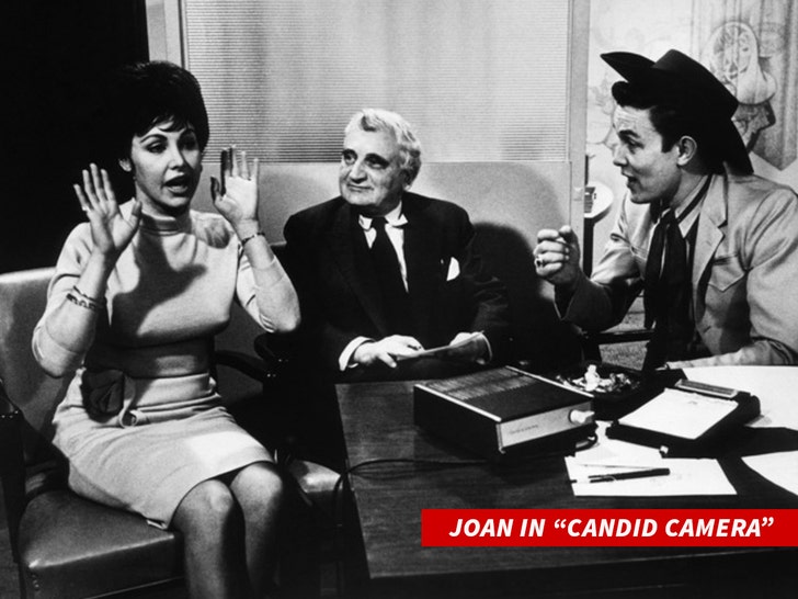 Joan benedict in “Candid Camera”