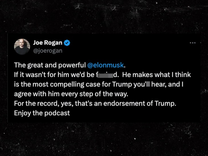 joe rogan donald trump