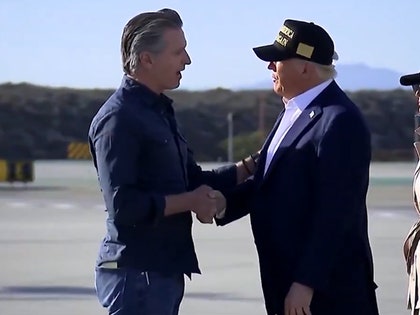 Gavin Newsom, Donald Trump