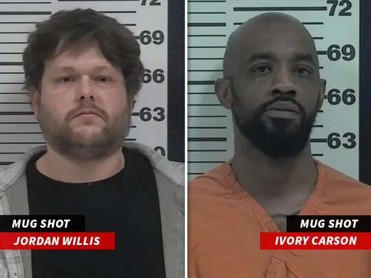 jordan willis Ivory Carson mug shots