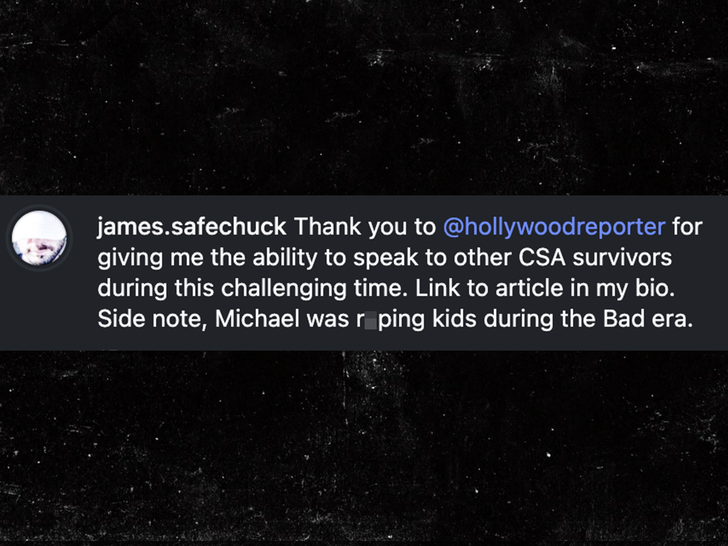 James Safechuck Michael Jackson sub-insta