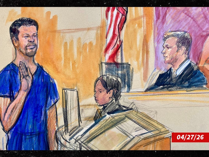 Cole Allen Courtroom Sketches Dana Verkouteren-AP 2