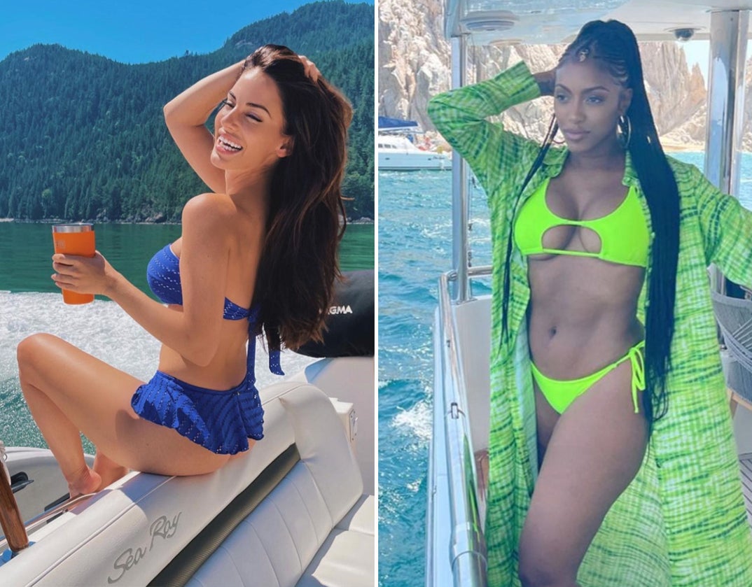 Jessica Lowndes (32) vs. Porsha Williams (40) -- Boatin' Babes Edition