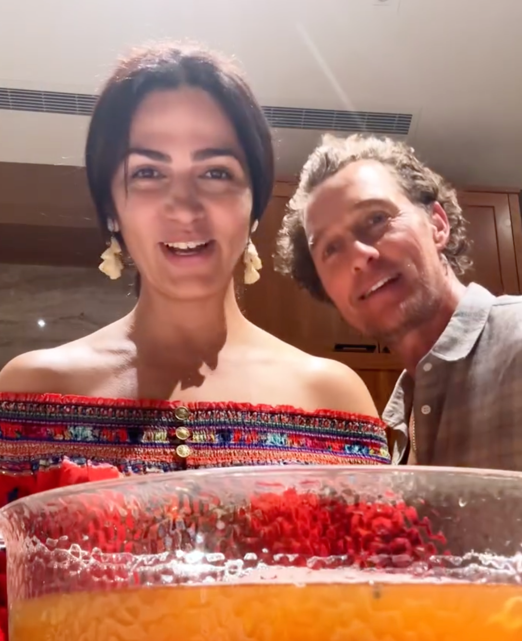 Camila & Matthew McConaughey