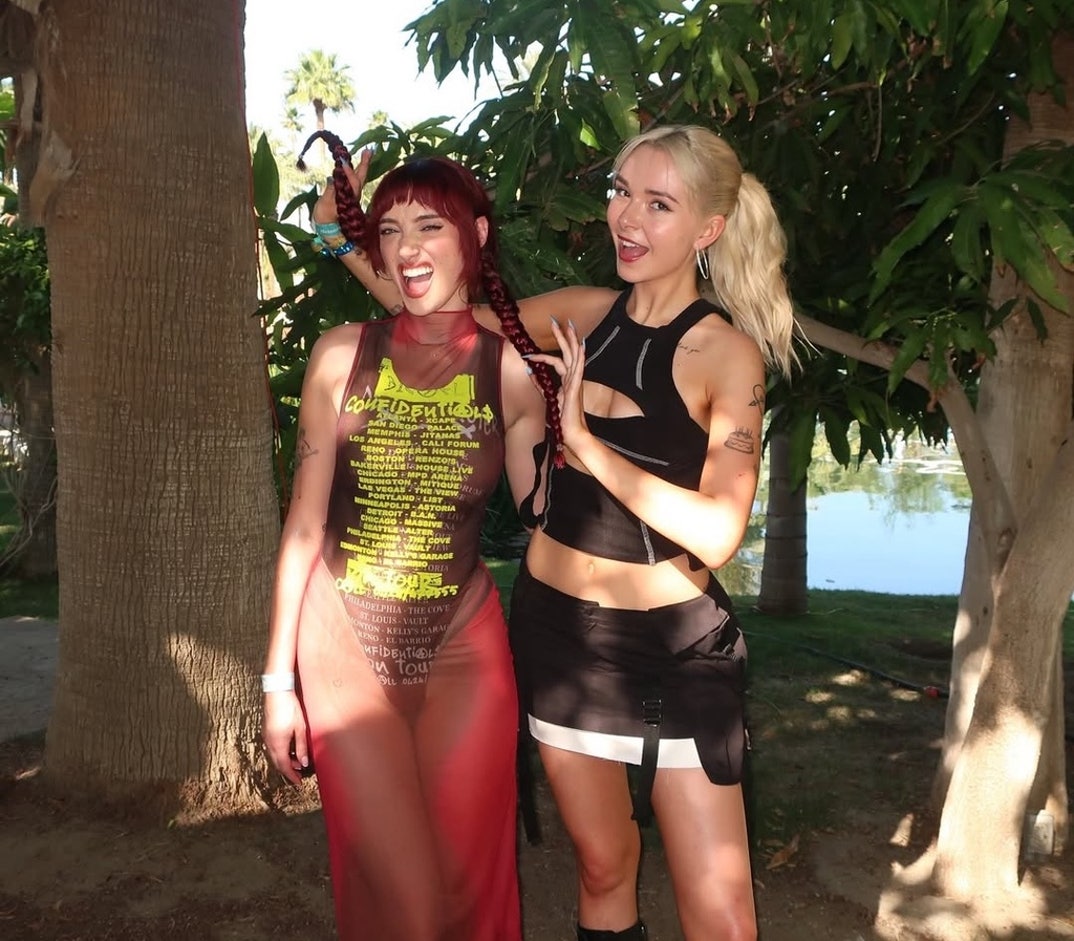 Olivia O'Brien and Lydia Night