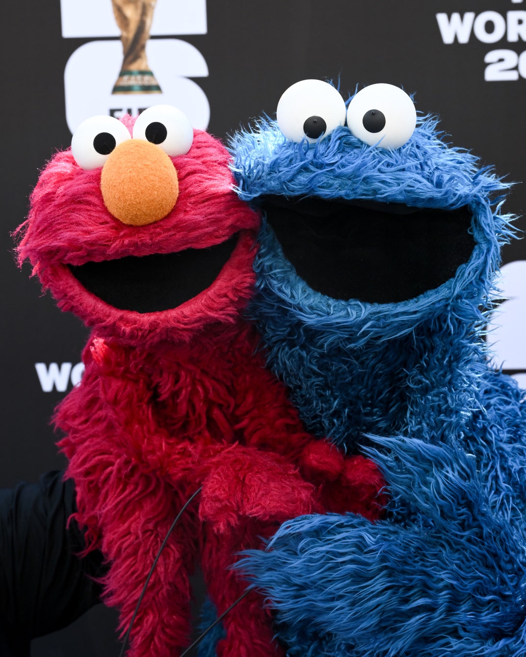 Elmo and Cookie Monster
