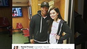 Ray Rice -- Woman Asks for Pic ... Immediately Regrets It [Update]