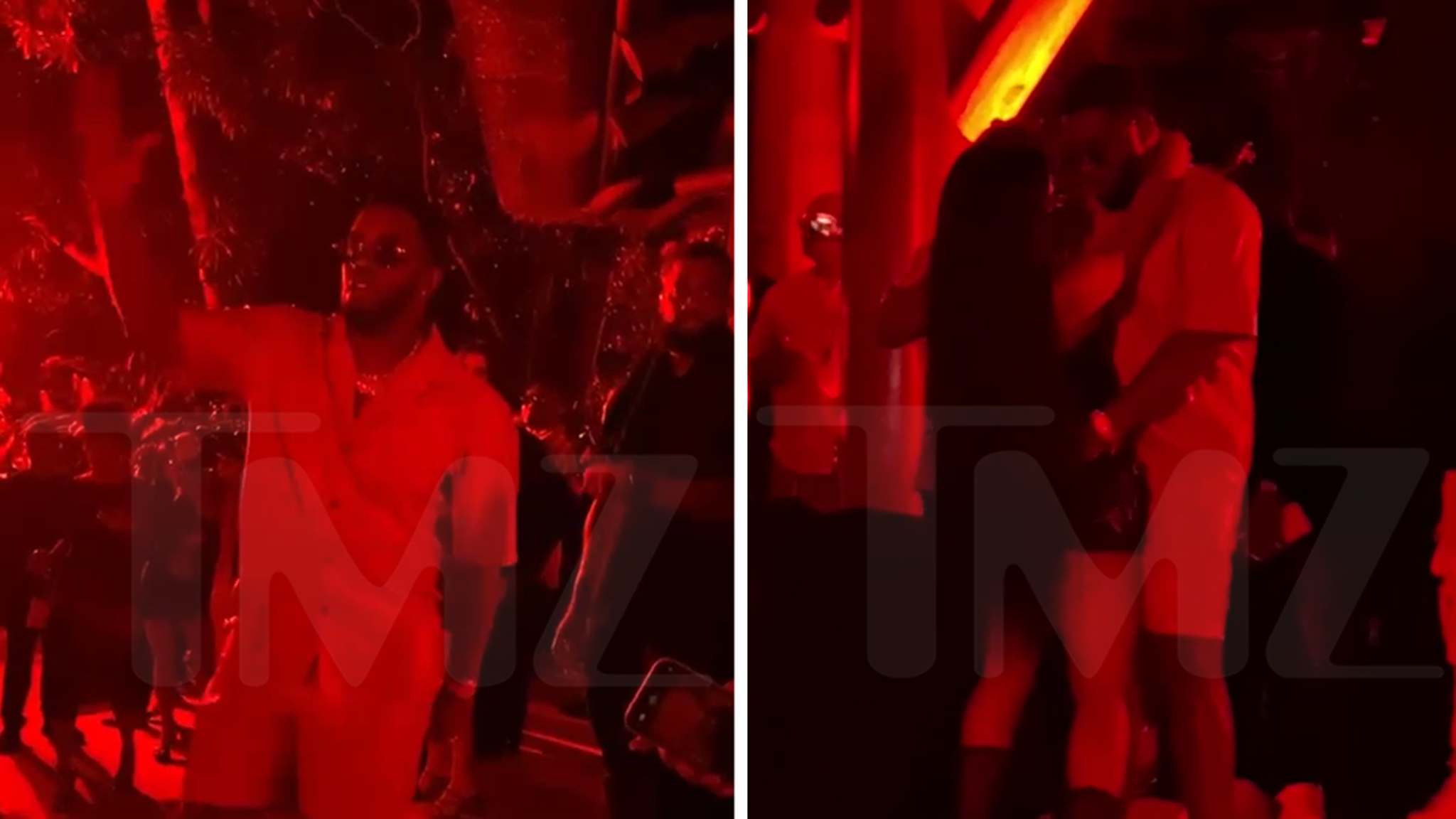 Diddy & Yung Miami Get Steamy at Club Love Art Basel Party - TMZ
