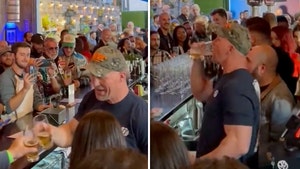 'Stone Cold' Steve Austin Drinks Beers W/ Fans on 'Austin 3:16' Day