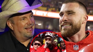 Garth Brooks Invites Travis Kelce To Sing 'Friends In Low Places' At Bar Opening