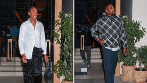 A'ja Wilson, a WNBA star for the Las Vegas Aces, on a date night with Bam Adebayo of the Miami Heat at Novikov in Beverly Hills