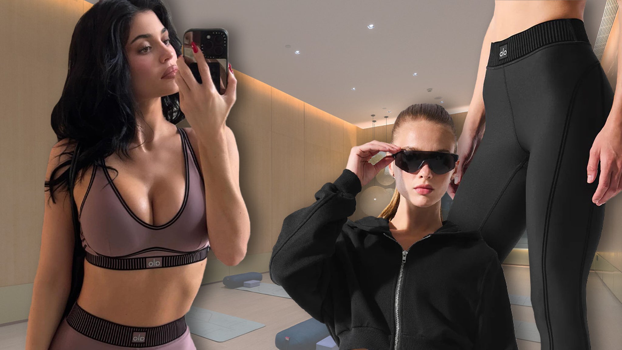 Work Out Like Kylie Jenner with These Alo Yoga Fits