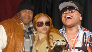 ice spice and her dad ll cool j getty comp
