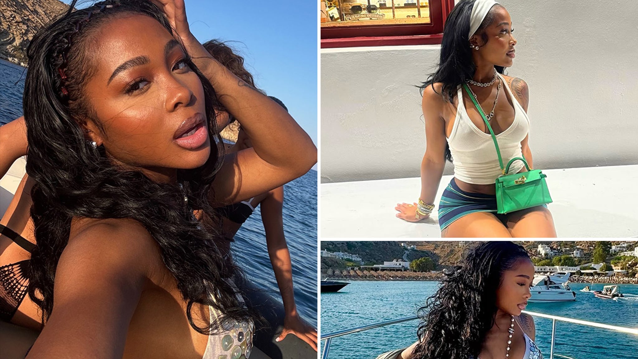 Jayda Cheaves' Mykonos Bae-Cation ... See The Sexy Snaps!