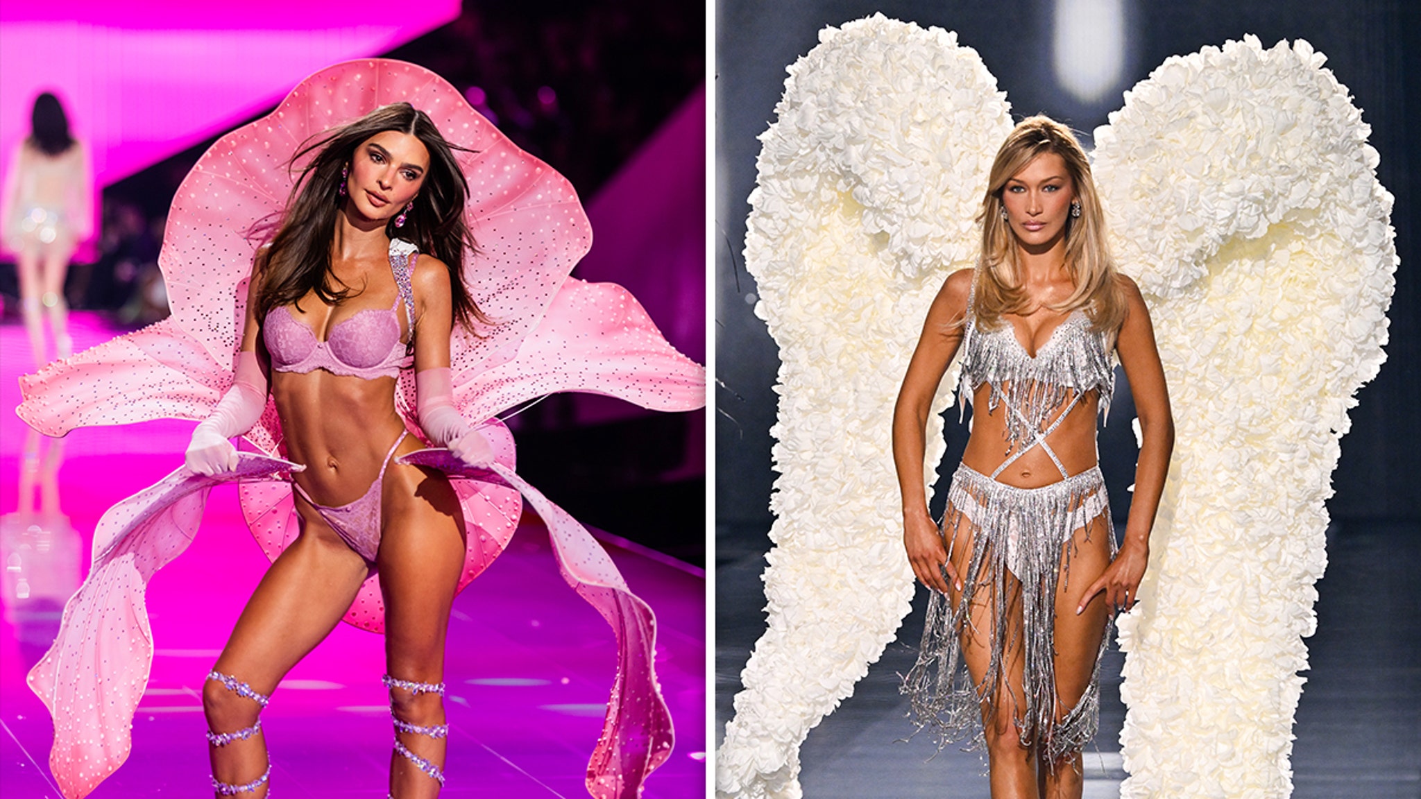 Bella and Gigi Hadid, Emily Ratajkowski, More Stun at Victoria’s Secret Fashion Show