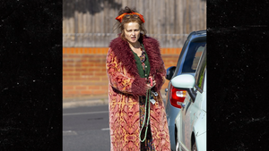 Helena Bonham-Carter in London backgrid