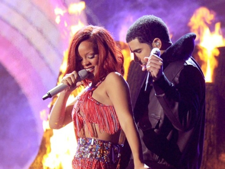 Rihanna and Drake -- Together Photos