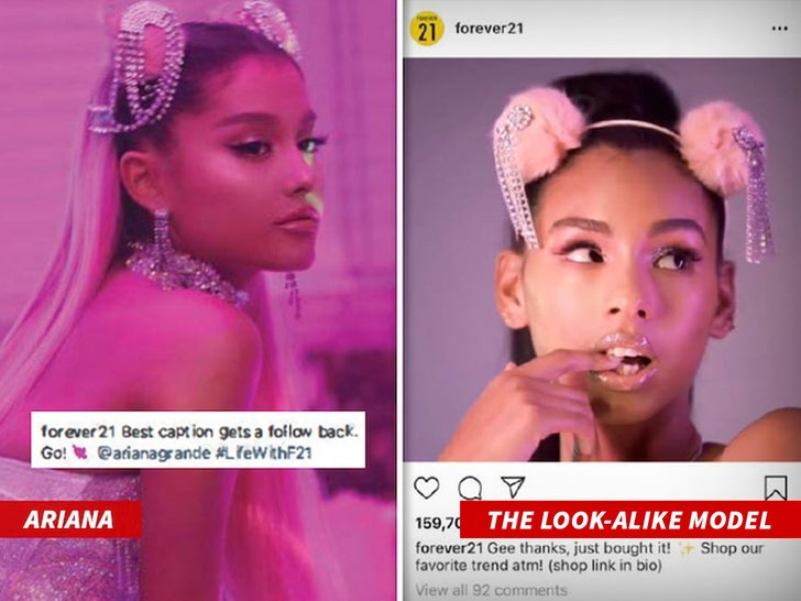 Ariana Grande Sues Forever 21 for Look-alike Ad Campaign