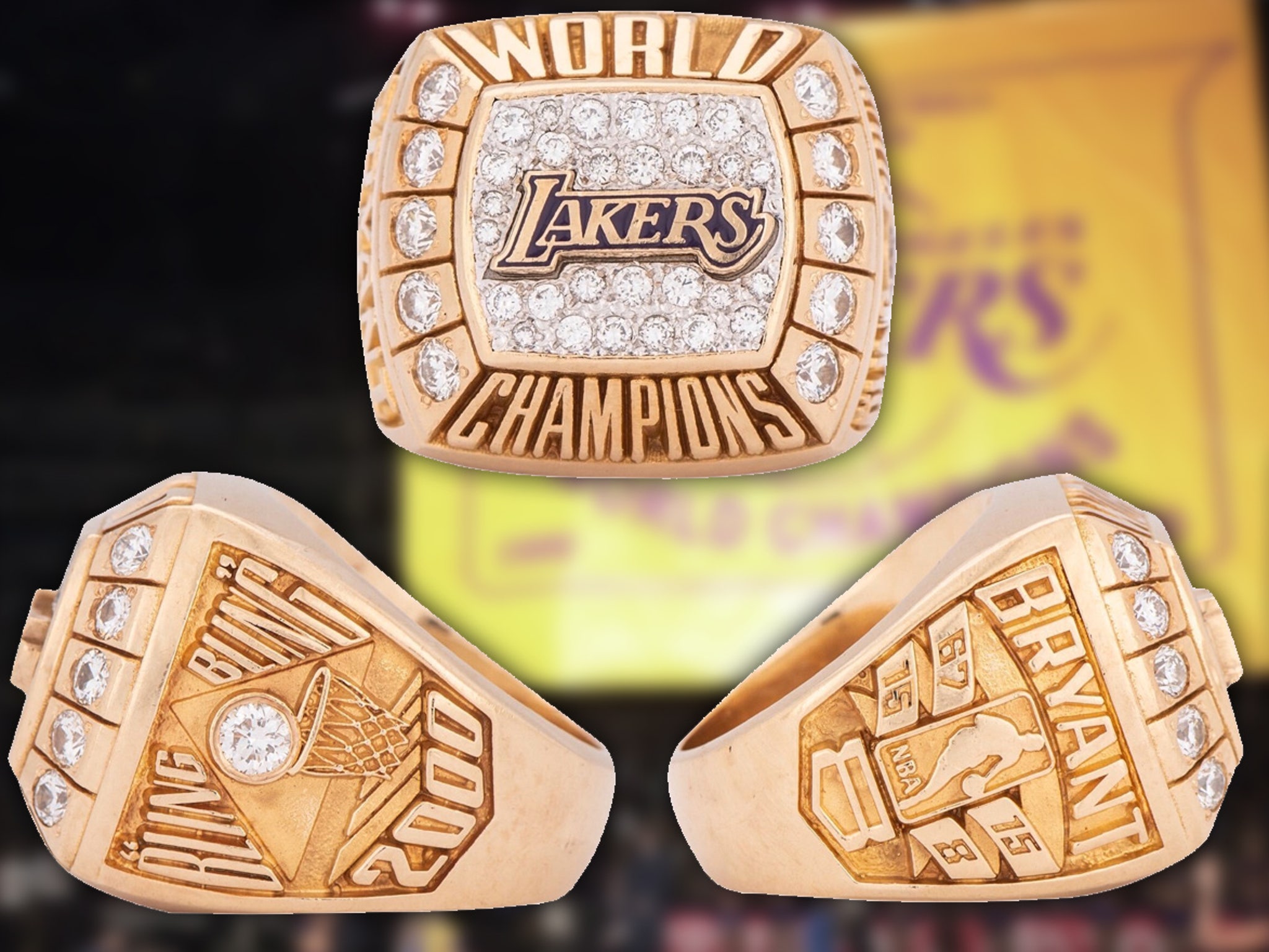 Kobe Bryant Lakers Championship Ring Sells for $206K USD