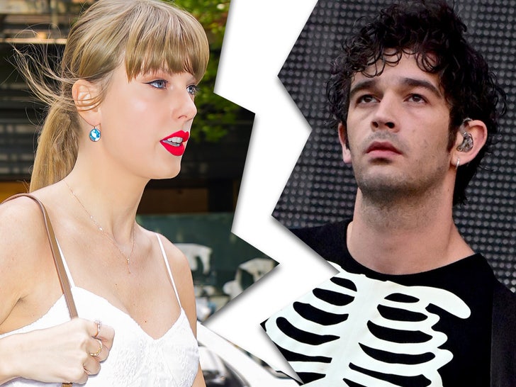 TMZ reports Taylor Swift DUMPS Matty Healy
