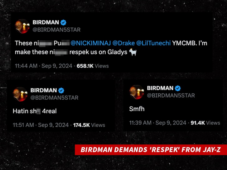Birdman Demands 'Respek' From Jay-Z