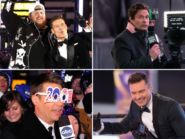 Ryan Seacrest NYE Shots Through The Years