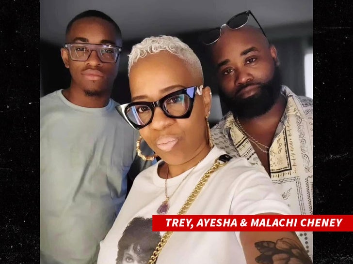 Bandeja, Ayesha e Malachi Cheny