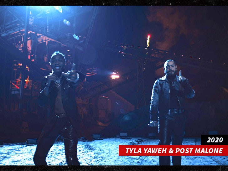 post malone tyla yaweh sub getty swipe
