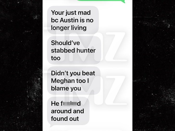 austin metcalf family death threats handout tmz 1