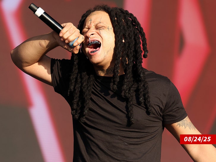Trippie Redd performing getty