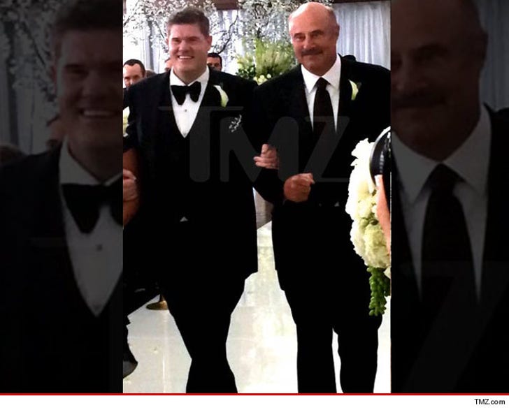 Dr Phil Walks Famous Interior Designer Down the Aisle in :: 0625-dr-phil-wedding-tmz-3