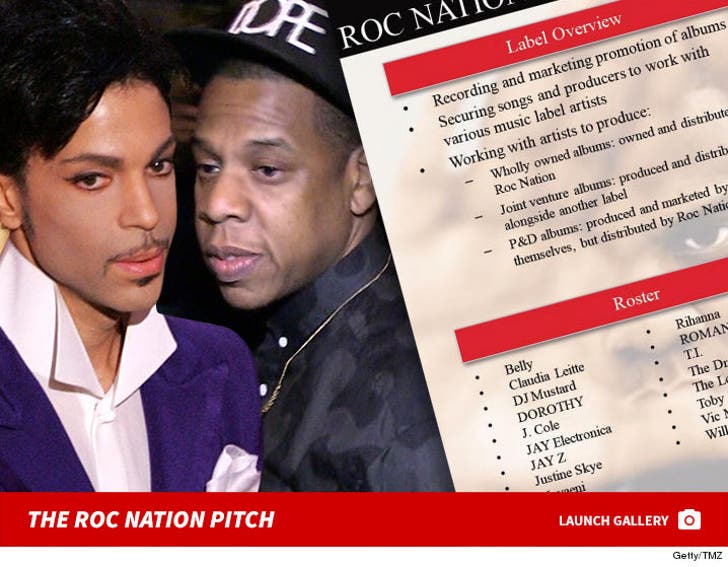 Jay Z -- Check Out My Prince Sales Pitch ... Which Failed