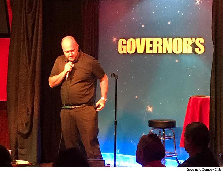 Photos from Louis C.K.'s First Actual Stand-Up Set in NYC Suburb