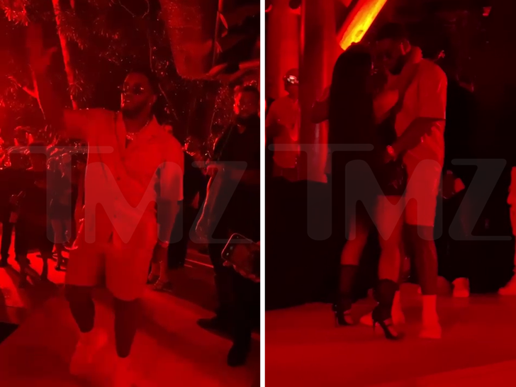 Diddy & Yung Miami Get Steamy at Club Love Art Basel Party