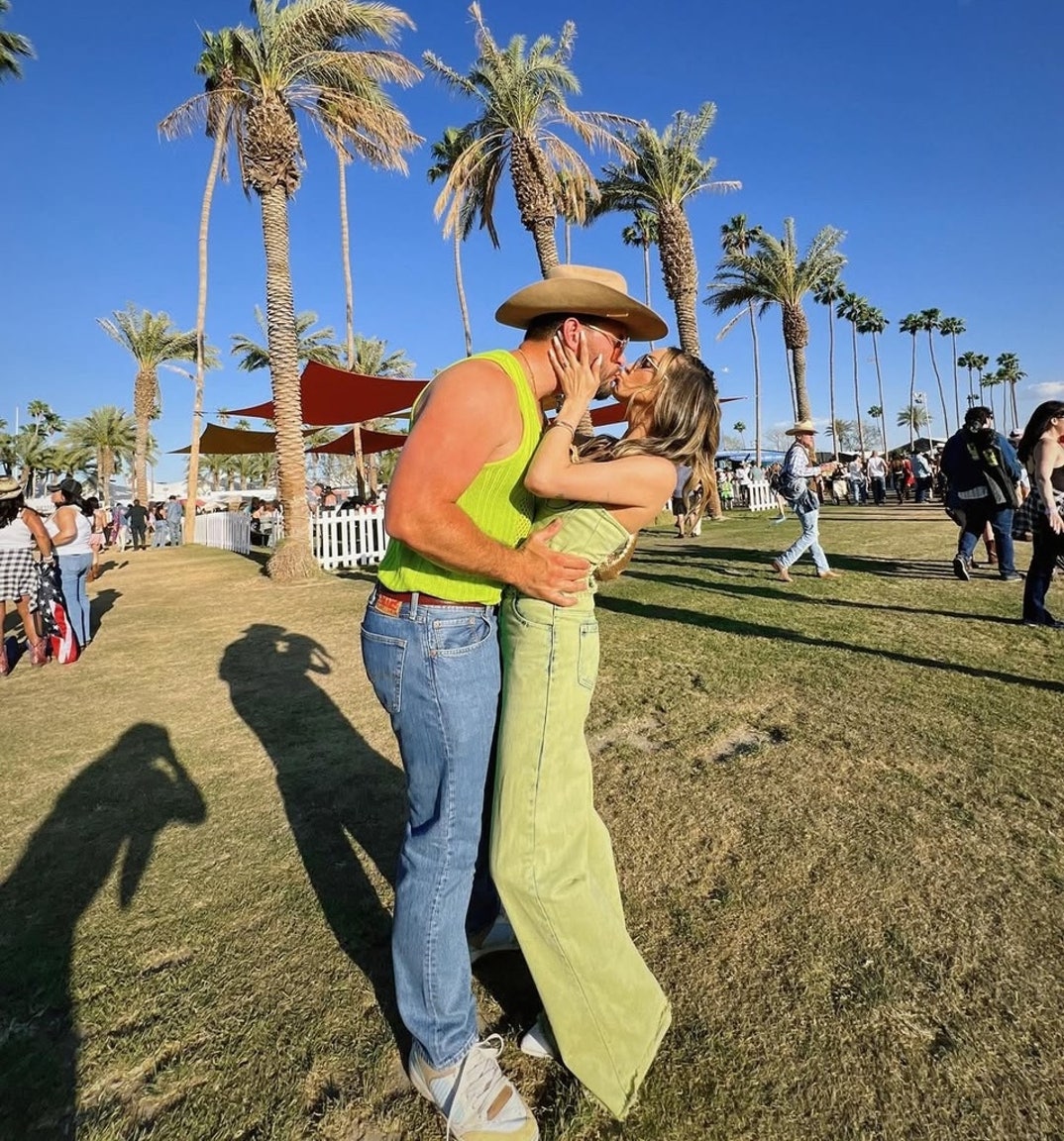 Brock Davies and Scheana Shay