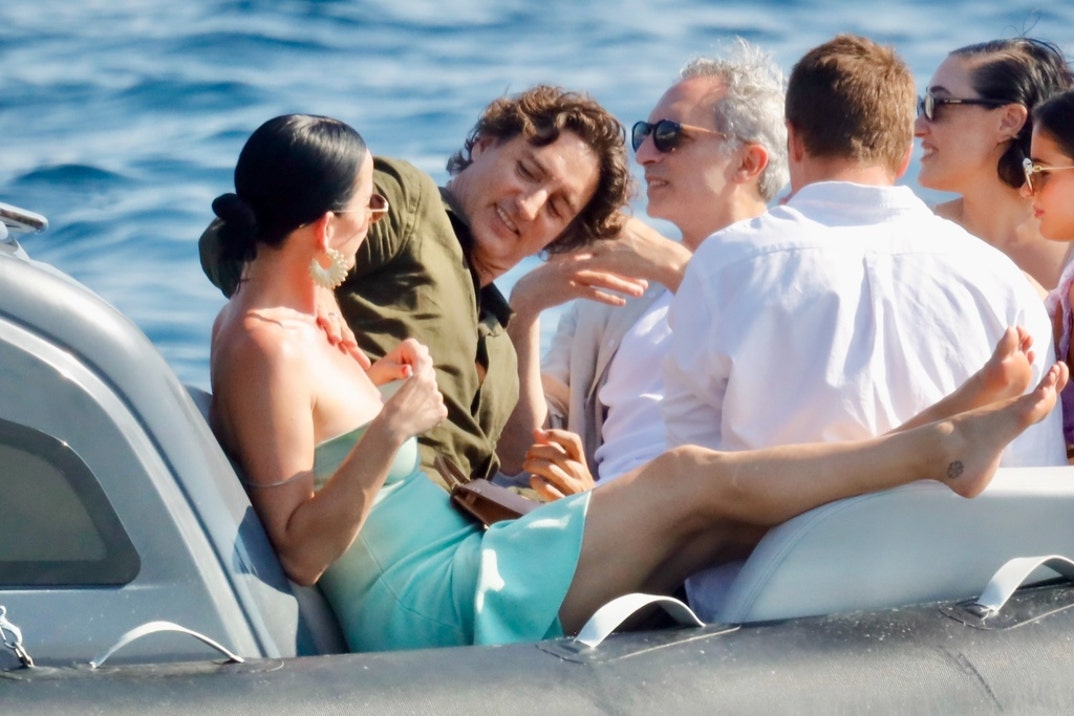 Katy Perry Justin Trudeau South Of France 7