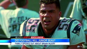 Junior Seau -- NFL Star Had Brain Disease from Hits to Head