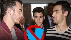 Jonas Brothers -- Done for Good ... on Twitter, Anyway