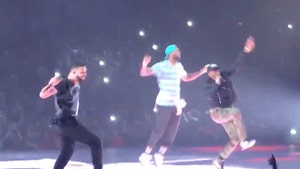 Drake Brings LeBron James on Stage During L.A. Concert